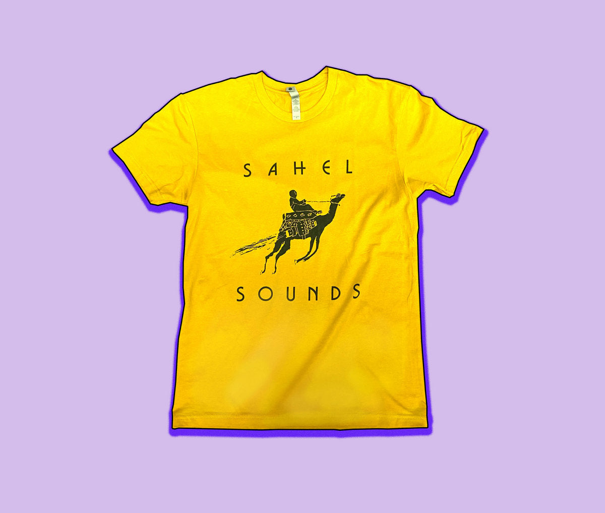 Sahel Sounds T-Shirt (black on gold)